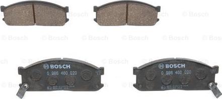 BOSCH 0 986 460 020 - Jarrupala, levyjarru inparts.fi