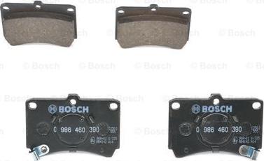 BOSCH 0 986 460 390 - Jarrupala, levyjarru inparts.fi