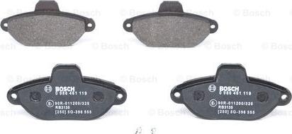 BOSCH 0 986 461 119 - Jarrupala, levyjarru inparts.fi