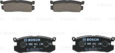 BOSCH 0 986 461 138 - Jarrupala, levyjarru inparts.fi