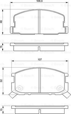 BOSCH 0 986 468 670 - Jarrupala, levyjarru inparts.fi