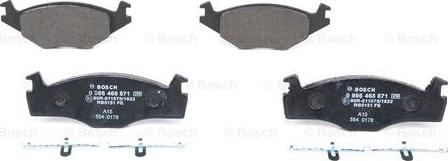 BOSCH 0 986 468 871 - Jarrupala, levyjarru inparts.fi