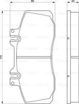 BOSCH 0 986 468 350 - Jarrupala, levyjarru inparts.fi