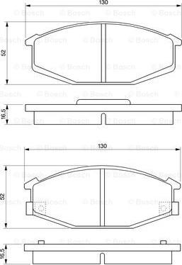 BOSCH 0 986 468 320 - Jarrupala, levyjarru inparts.fi