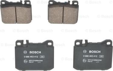 BOSCH 0 986 463 412 - Jarrupala, levyjarru inparts.fi