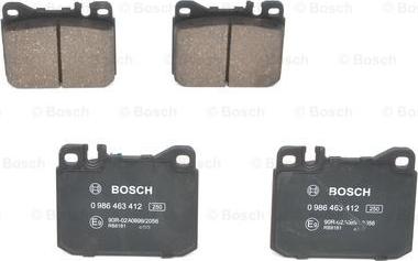 BOSCH 0 986 463 412 - Jarrupala, levyjarru inparts.fi