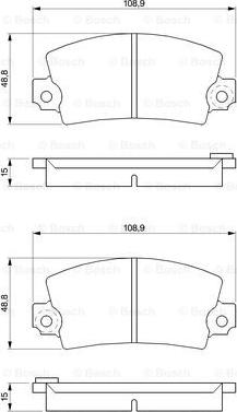 BOSCH 0 986 463 473 - Jarrupala, levyjarru inparts.fi