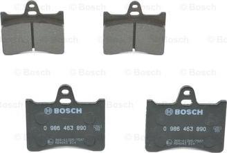 BOSCH 0 986 463 890 - Jarrupala, levyjarru inparts.fi