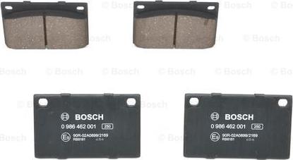 BOSCH 0 986 462 001 - Jarrupala, levyjarru inparts.fi