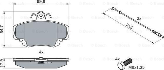 BOSCH 0 986 467 720 - Jarrupala, levyjarru inparts.fi