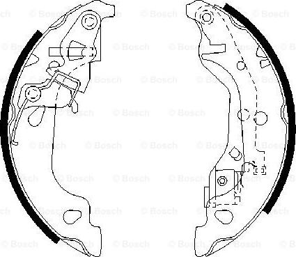 BOSCH 0 986 487 597 - Jarrukenkäsarja inparts.fi