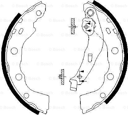 BOSCH 0 986 487 577 - Jarrukenkäsarja inparts.fi