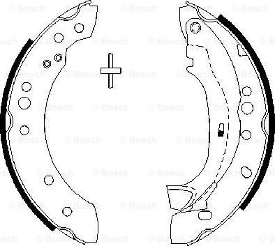 BOSCH 0 986 487 664 - Jarrukenkäsarja inparts.fi