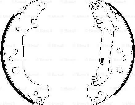 BOSCH 0 986 487 667 - Jarrukenkäsarja inparts.fi