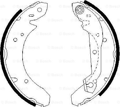 BOSCH 0 986 487 048 - Jarrukenkäsarja inparts.fi