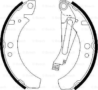 BOSCH 0 986 487 003 - Jarrukenkäsarja inparts.fi