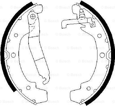 BOSCH 0 986 487 193 - Jarrukenkäsarja inparts.fi