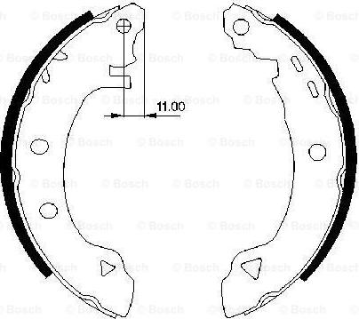 BOSCH 0 986 487 295 - Jarrukenkäsarja inparts.fi