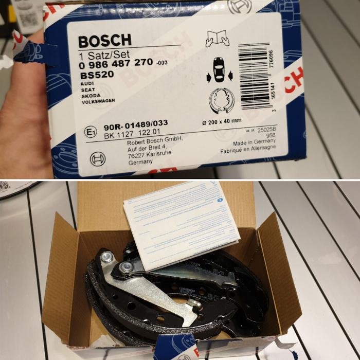 BOSCH 0 986 487 733 - Jarrukenkäsarja inparts.fi