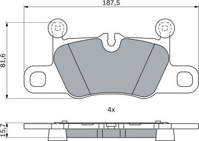 BOSCH 0 986 424 971 - Jarrupala, levyjarru inparts.fi