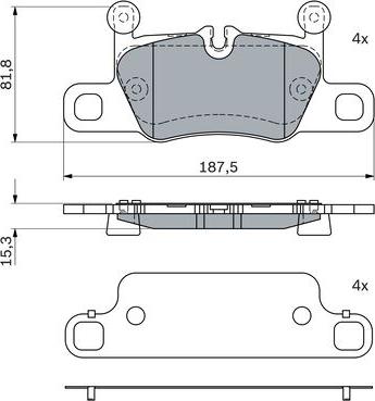 BOSCH 0 986 424 972 - Jarrupala, levyjarru inparts.fi