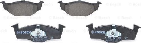 BOSCH 0 986 424 449 - Jarrupala, levyjarru inparts.fi