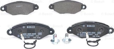 BOSCH 0 986 424 455 - Jarrupala, levyjarru inparts.fi