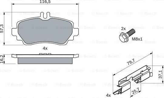 BOSCH 0 986 424 469 - Jarrupala, levyjarru inparts.fi