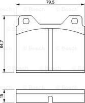 BOSCH 0 986 424 419 - Jarrupala, levyjarru inparts.fi