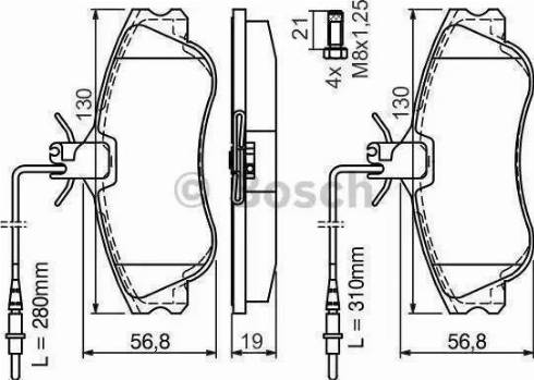 BOSCH F 026 000 066 - Jarrupala, levyjarru inparts.fi