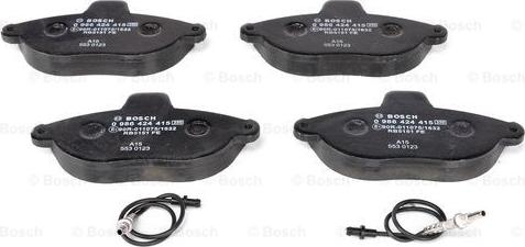 BOSCH 0 986 424 415 - Jarrupala, levyjarru inparts.fi