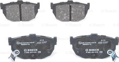 BOSCH 0 986 424 418 - Jarrupala, levyjarru inparts.fi