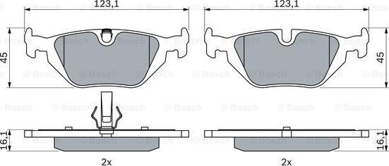 BOSCH 0 986 424 484 - Jarrupala, levyjarru inparts.fi