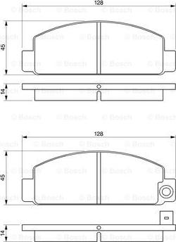 BOSCH 0 986 424 426 - Jarrupala, levyjarru inparts.fi