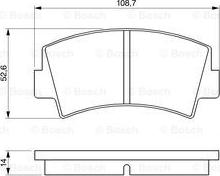 BOSCH 0 986 424 421 - Jarrupala, levyjarru inparts.fi