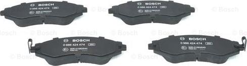 BOSCH 0 986 424 474 - Jarrupala, levyjarru inparts.fi