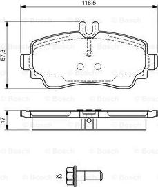 BOSCH 0 986 424 470 - Jarrupala, levyjarru inparts.fi