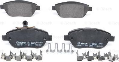 BOSCH 0 986 424 596 - Jarrupala, levyjarru inparts.fi