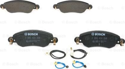 BOSCH 0 986 424 598 - Jarrupala, levyjarru inparts.fi