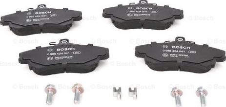 BOSCH 0 986 424 541 - Jarrupala, levyjarru inparts.fi