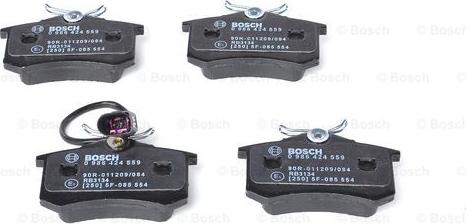 BOSCH 0 986 424 559 - Jarrupala, levyjarru inparts.fi