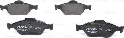 BOSCH 0 986 424 558 - Jarrupala, levyjarru inparts.fi