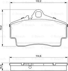 BOSCH 0 986 424 569 - Jarrupala, levyjarru inparts.fi