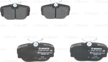 BOSCH 0 986 424 564 - Jarrupala, levyjarru inparts.fi