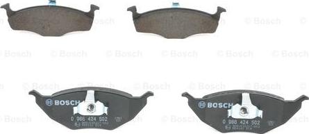 BOSCH 0 986 424 502 - Jarrupala, levyjarru inparts.fi