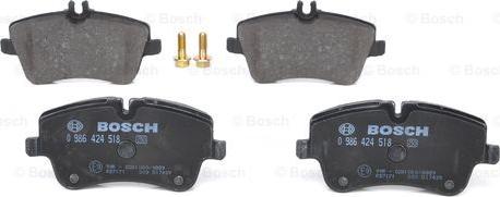 BOSCH 0 986 424 518 - Jarrupala, levyjarru inparts.fi