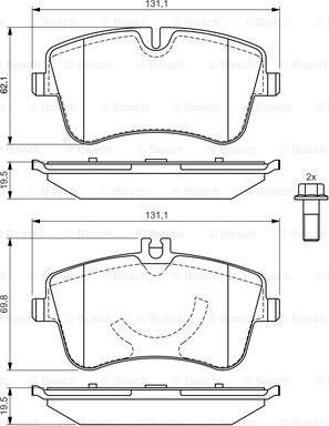 BOSCH 0 986 424 518 - Jarrupala, levyjarru inparts.fi