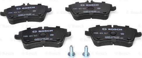 BOSCH 0 986 424 517 - Jarrupala, levyjarru inparts.fi