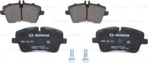 BOSCH 0 986 424 517 - Jarrupala, levyjarru inparts.fi