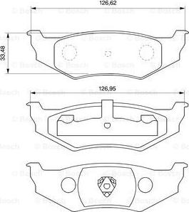 BOSCH 0 986 424 585 - Jarrupala, levyjarru inparts.fi